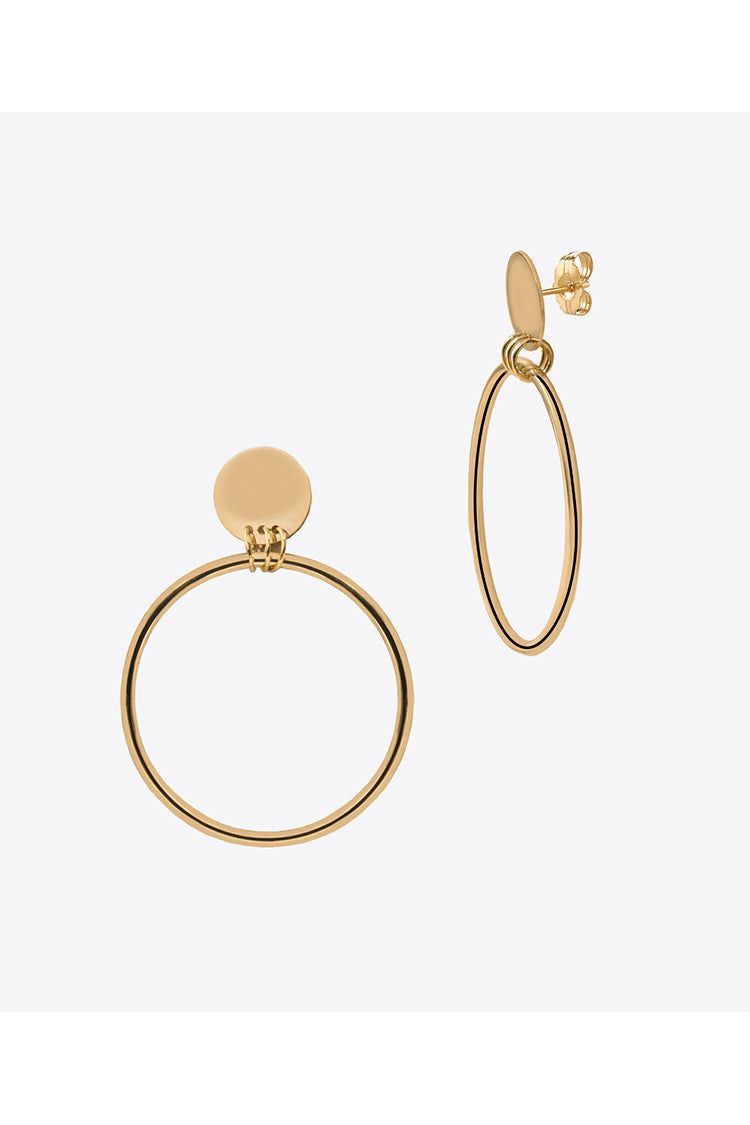 Studio 54 Hoops | Gold