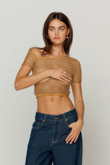 House of Sunny Sun Dial Knit Top