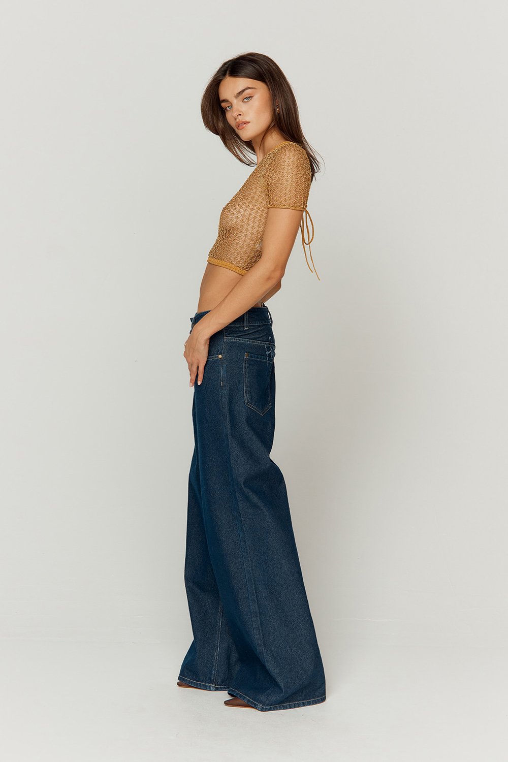 House of Sunny Sun Dial Knit Top