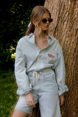 House of Sunny Sundown Denim Shorts