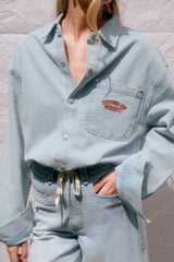 House of Sunny Sundown Denim Shorts