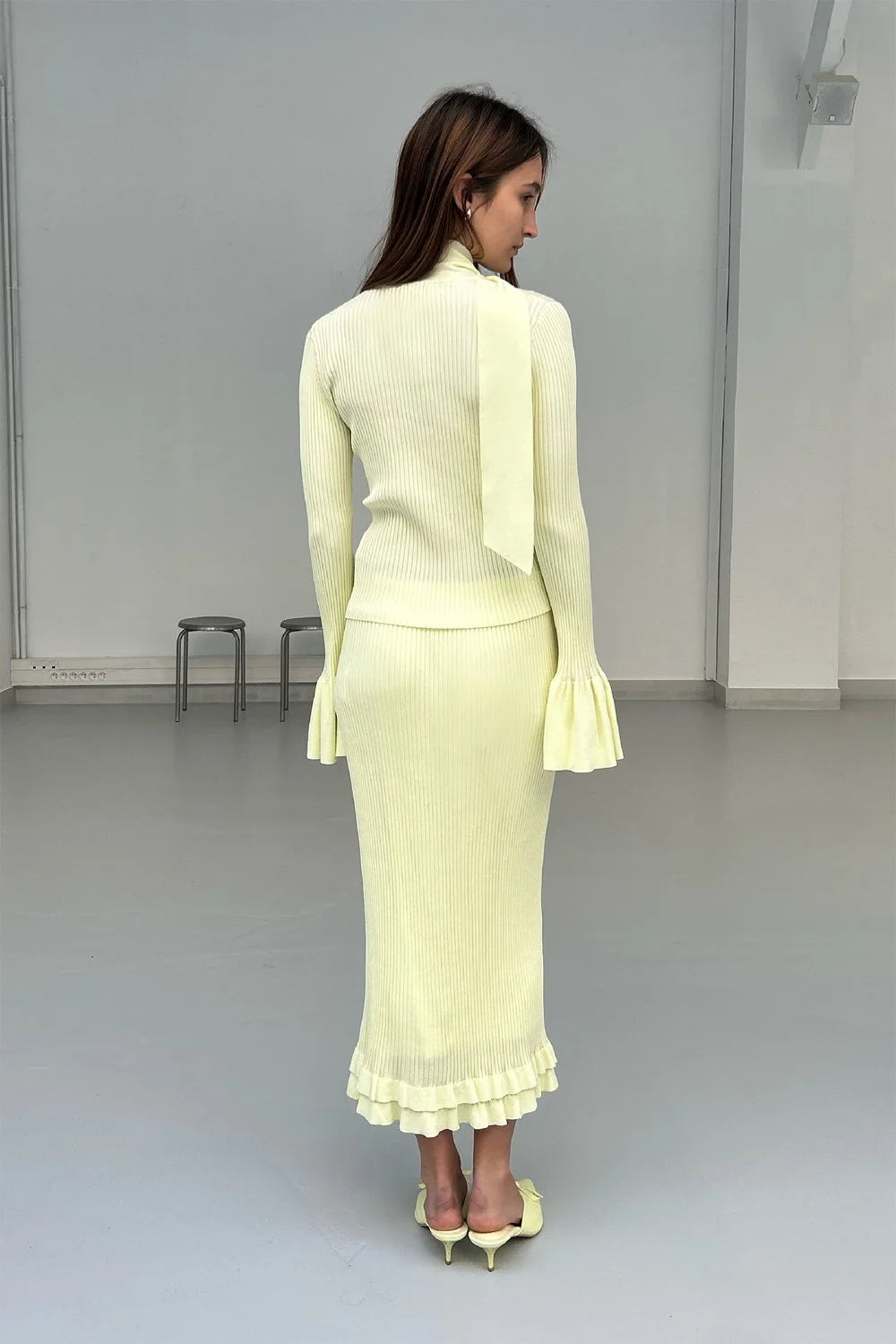 SAEMDI Sunny Pen Skirt