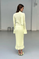 SAEMDI Sunny Pen Skirt