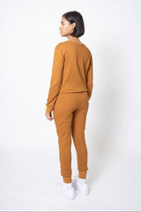 sweatpant terracotta women
