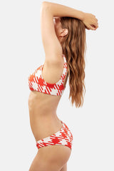 Solid & Striped The Isabella Bikini - Hot Lava Gingham