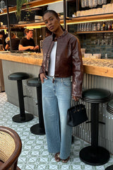 @nlmarilyn in House of Sunny Crystallised Wide Leg Denim