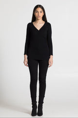Wrap Top in Black