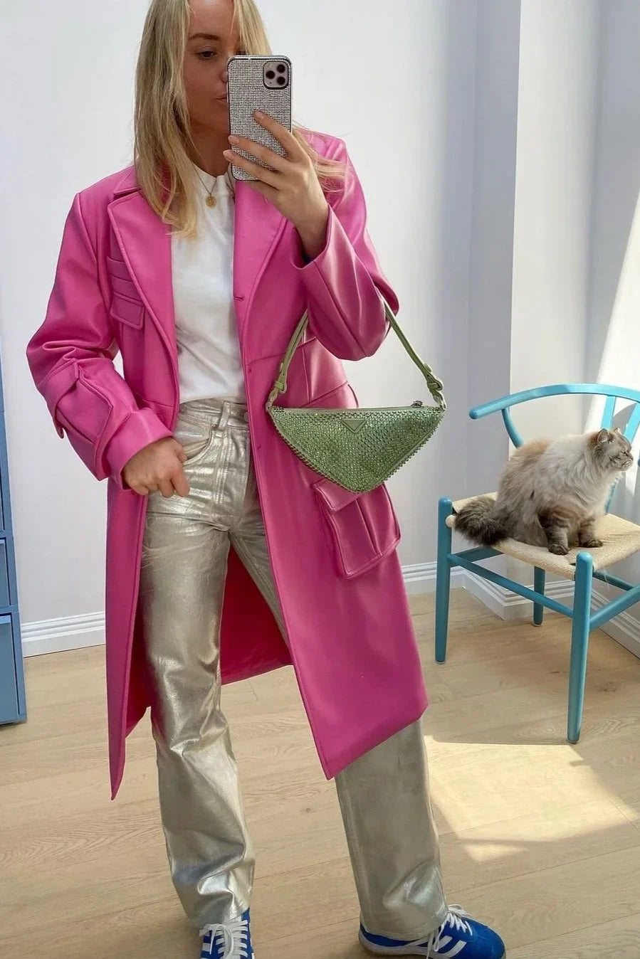 @lucyalicelook in House of Sunny The Studio Overcoat