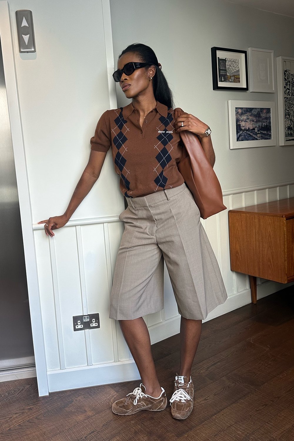 @nlmarilyn in House of Sunny The Big Sling Bag - Chocolate