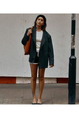 House of Sunny Contrast Hot Pants