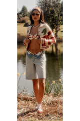 House of Sunny Sundown Denim Shorts