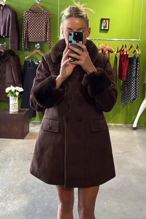 @bessiboo___ in House of Sunny The Dolly Coat