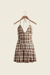 House of Sunny The Hoxton Check Dress