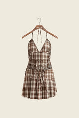 House of Sunny The Hoxton Check Dress