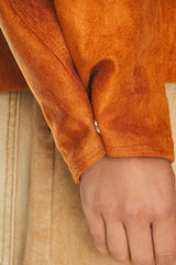 House of Sunny The Hybrid Jacket - Tobacco