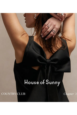 House of Sunny The Mini Satin Shift