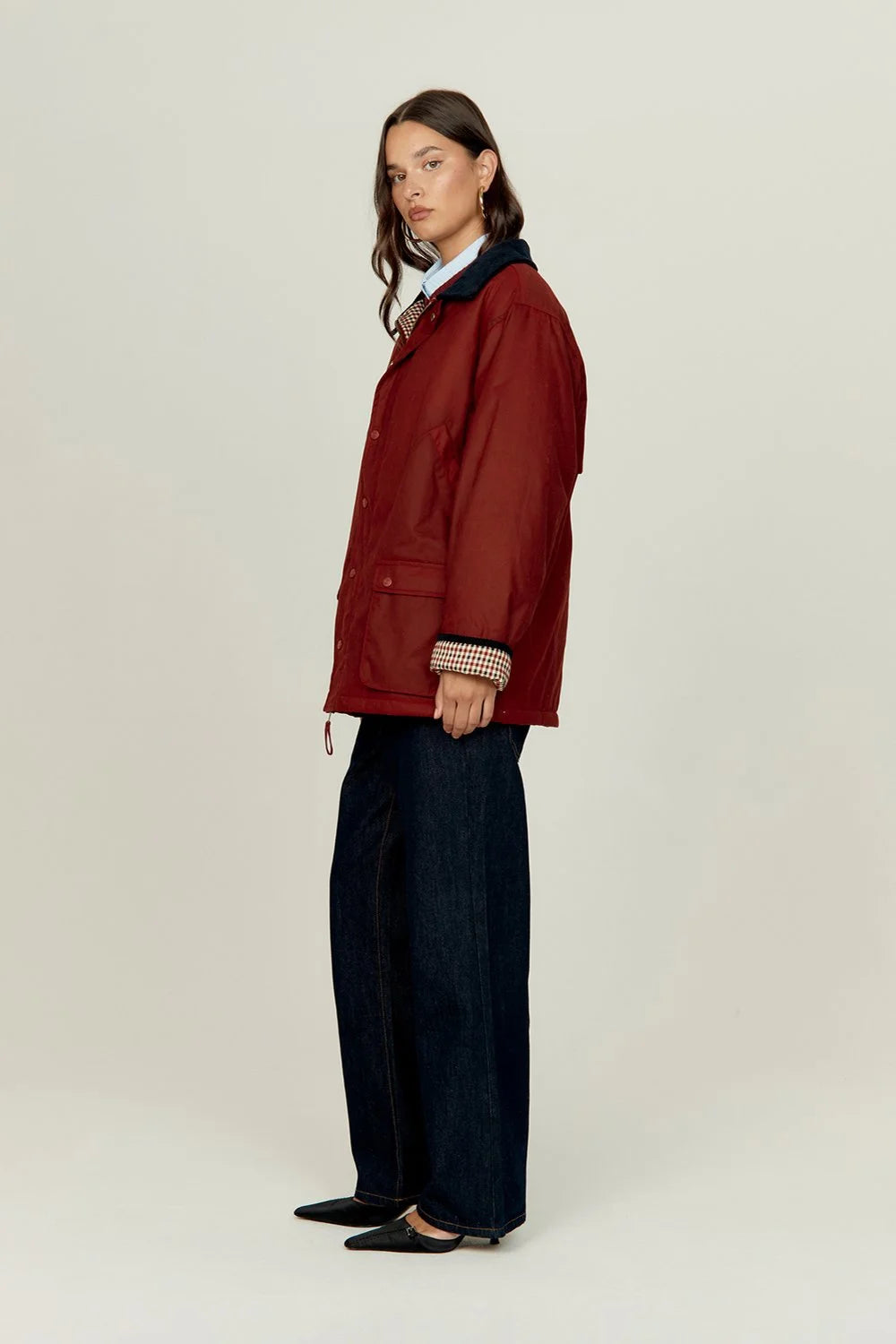 House of Sunny The Waxed Rain Jacket