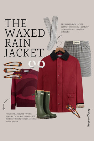 House of Sunny The Waxed Rain Jacket