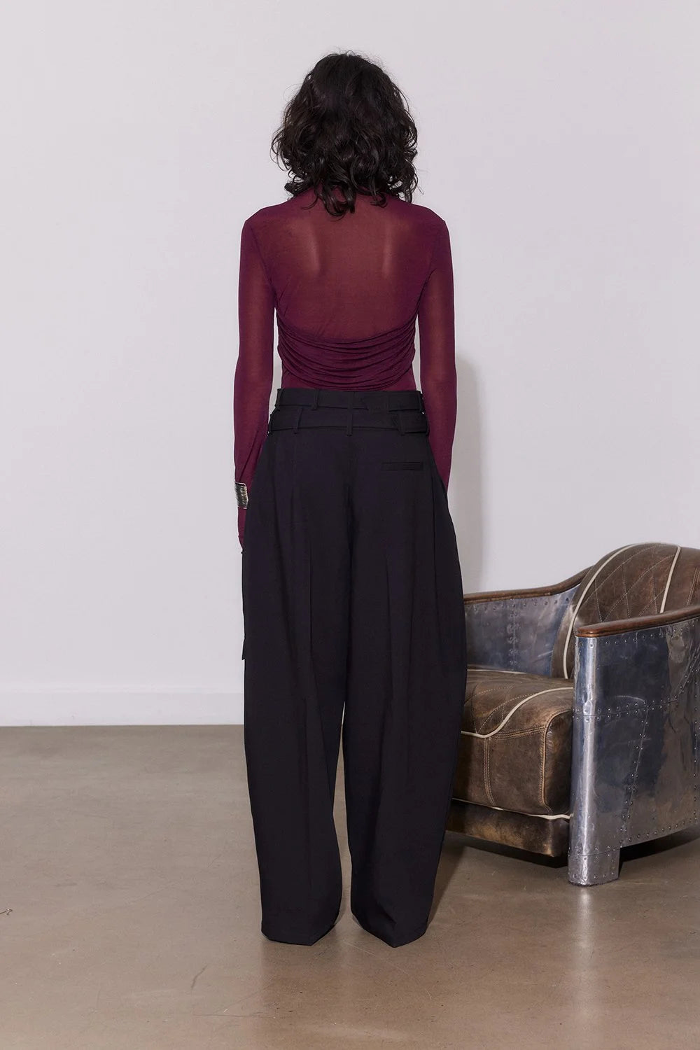 SAEMDI Tilia Mesh Top