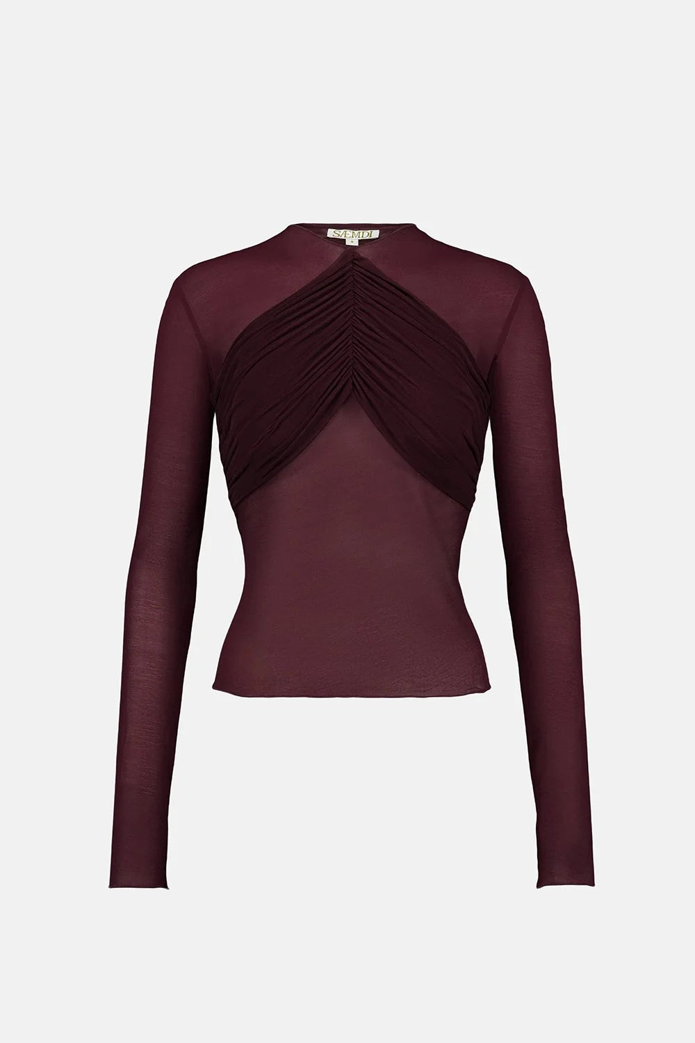 SAEMDI Tilia Mesh Top