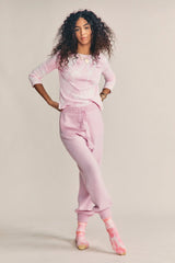 LoveShackFancy Yulia Top - Sugar Poppy Hand Dye