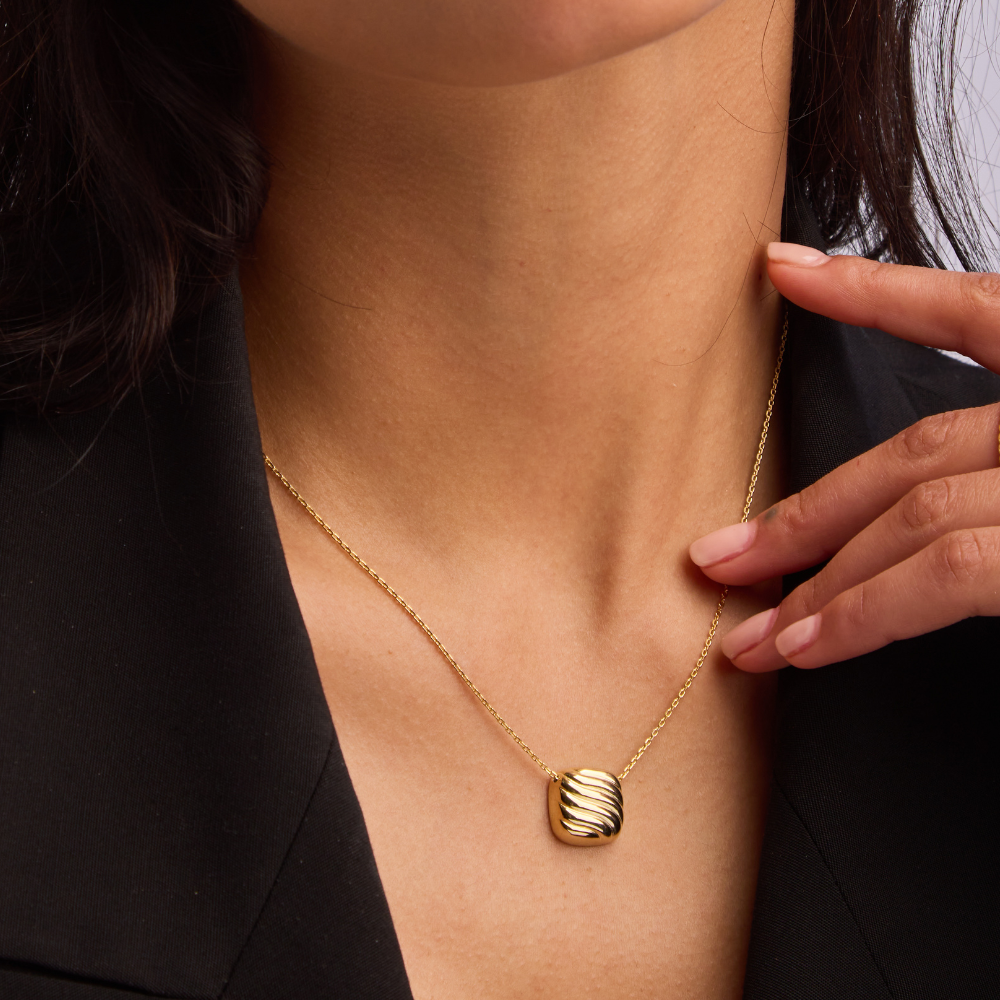 The Mirage Pendant Necklace | Silver
