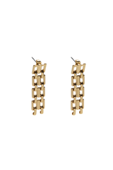 Panthera Link Earring | Gold