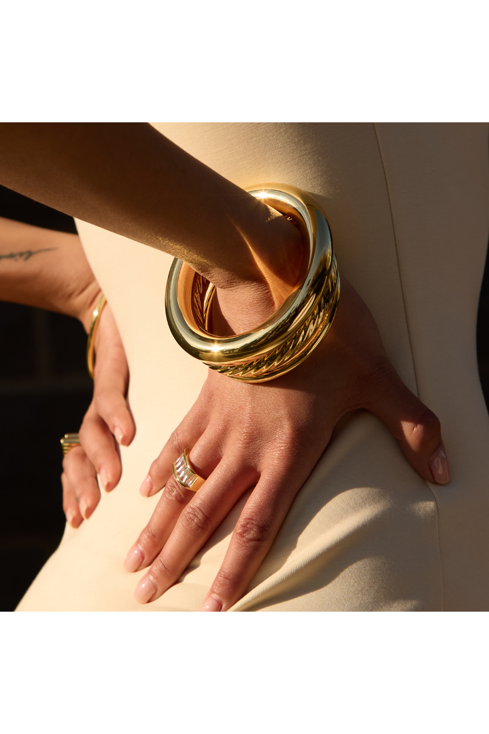 Whitney Bangle | Silver