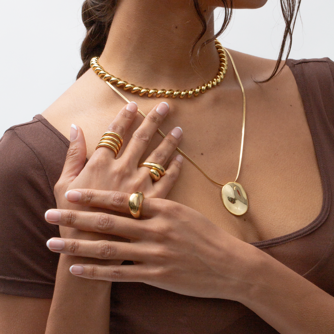 Waverly Pendant Necklace | Gold
