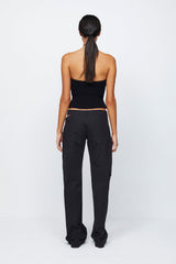 Bec + Bridge Vesna Strapless Knit Top - Black