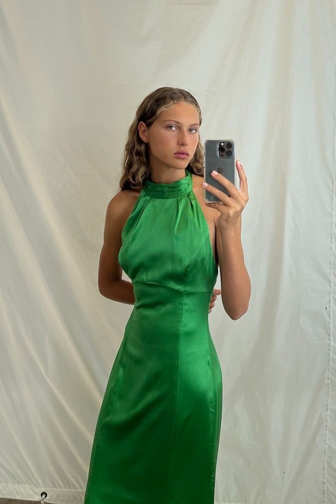 @angelinakendall_ in Hansen & Gretel Vivienne Dress