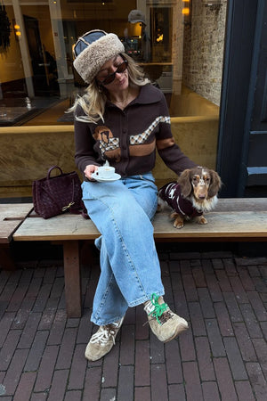 @chlosertoyou in House of Sunny Walk In The Park Tripper - Tobacco