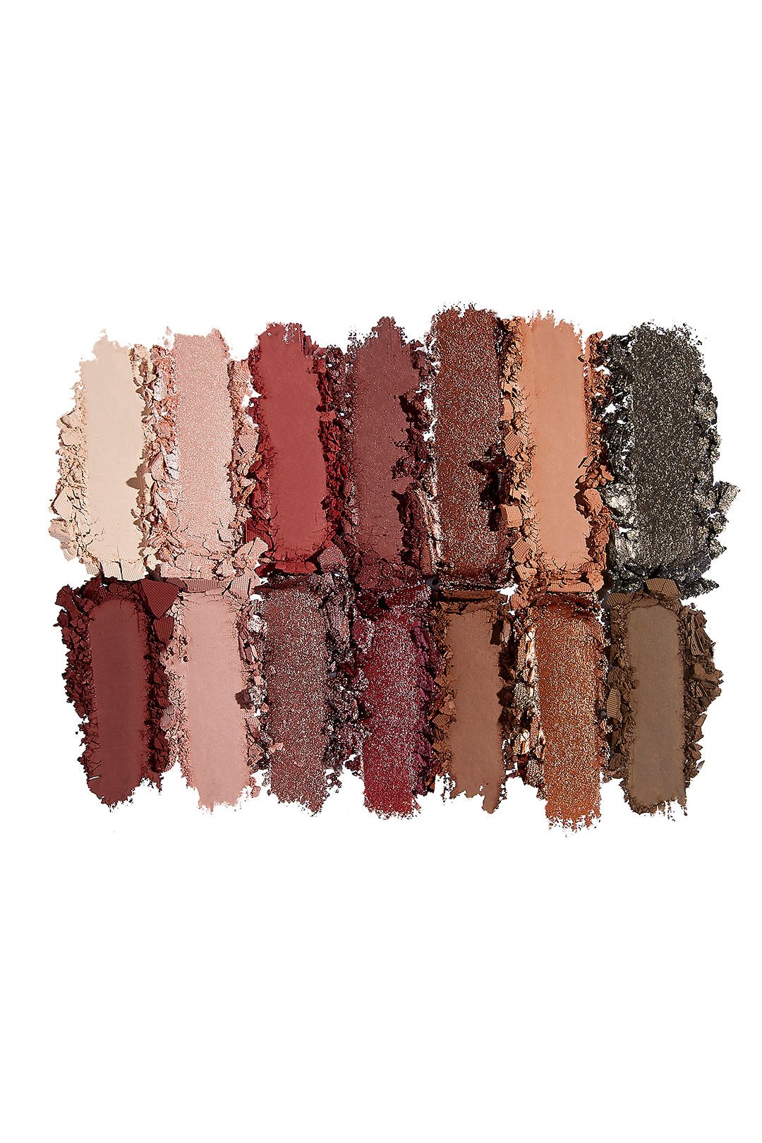 WARM NEUTRALS EYESHADOW PALETTE SWATCHES
