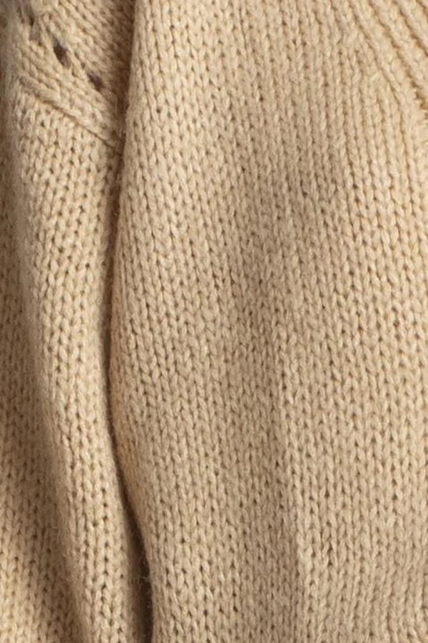 Bec + Bridge Willa Knit V-Neck Jumper - Sand