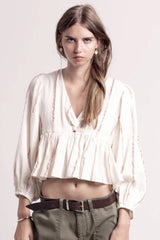 Deby Debo Wisky Long Sleeve Top