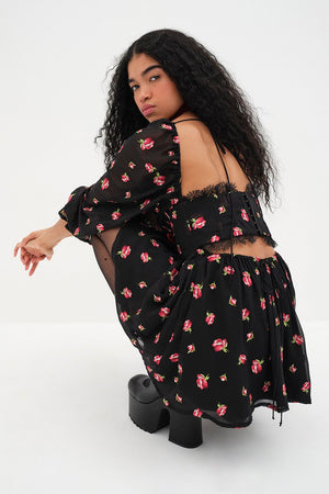For Love & Lemons Wren Mini Dress