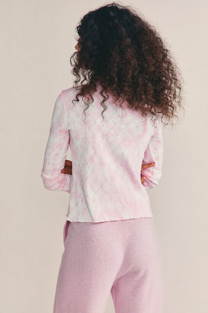 LoveShackFancy Yulia Top - Sugar Poppy Hand Dye