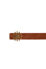 Ampm Suede Belt 25 Gg Caramel