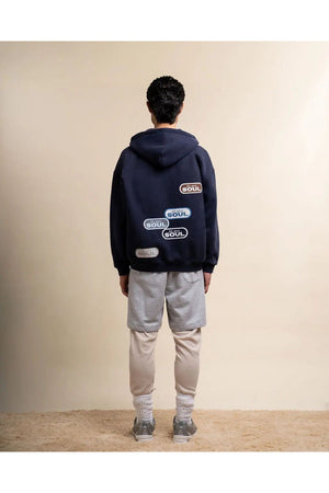 The Reset Zip in Navy For Your Soul