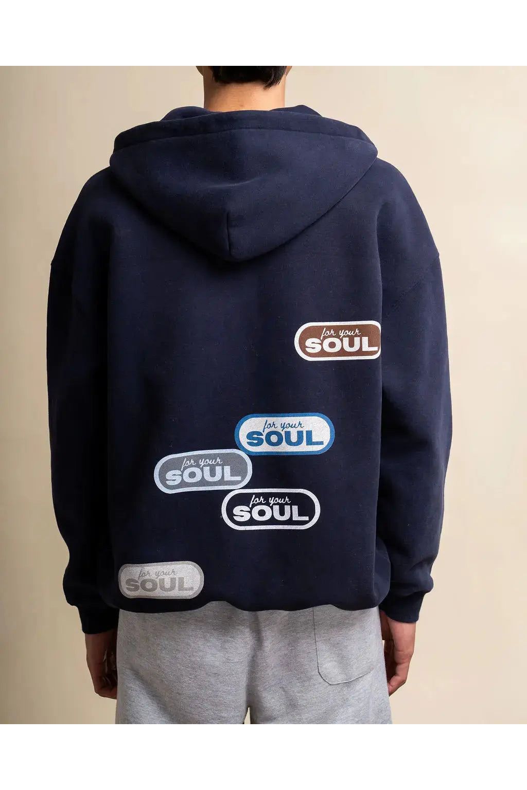 The Reset Zip in Navy For Your Soul