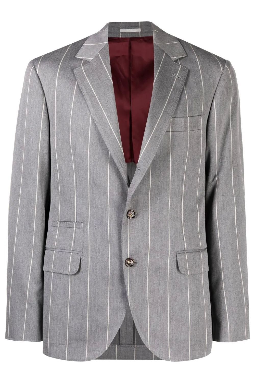 Striped Woven Blazer