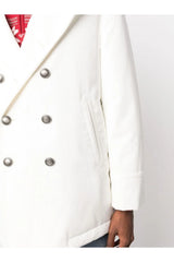BRUNELLO CUCINELLI | Caban Double-Breasted Corduroy Coat