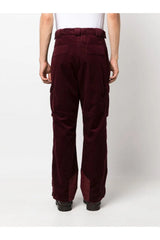 BRUNELLO CUCINELLI | Logo-Embroidered Corduroy Trousers