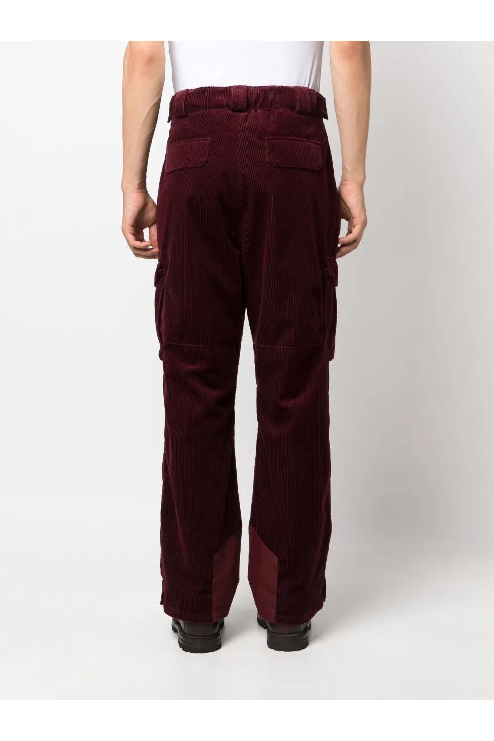 BRUNELLO CUCINELLI | Logo-Embroidered Corduroy Trousers