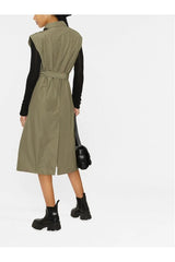 Brunello Cucinelli | Belted-Waist Sleeveless Coat