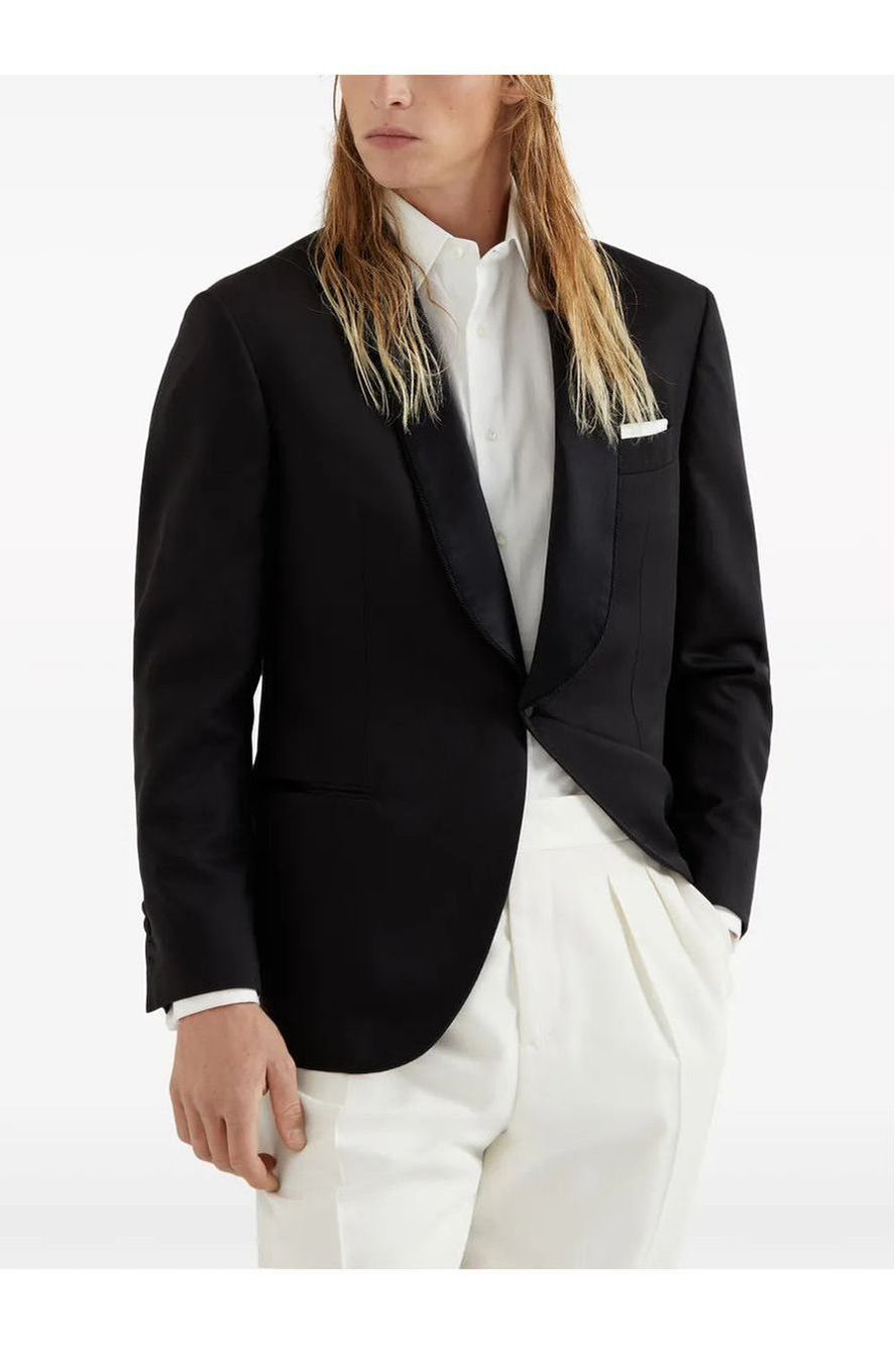 Brunello Cucinelli | Shawl-Lapels Dinner Blazer