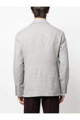 BRUNELLO CUCINELLI | Single-Breasted Notched-Lapels Blazer