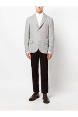 BRUNELLO CUCINELLI | Single-Breasted Notched-Lapels Blazer