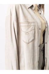 Brunello Cucinelli | Long Shirt Jacket