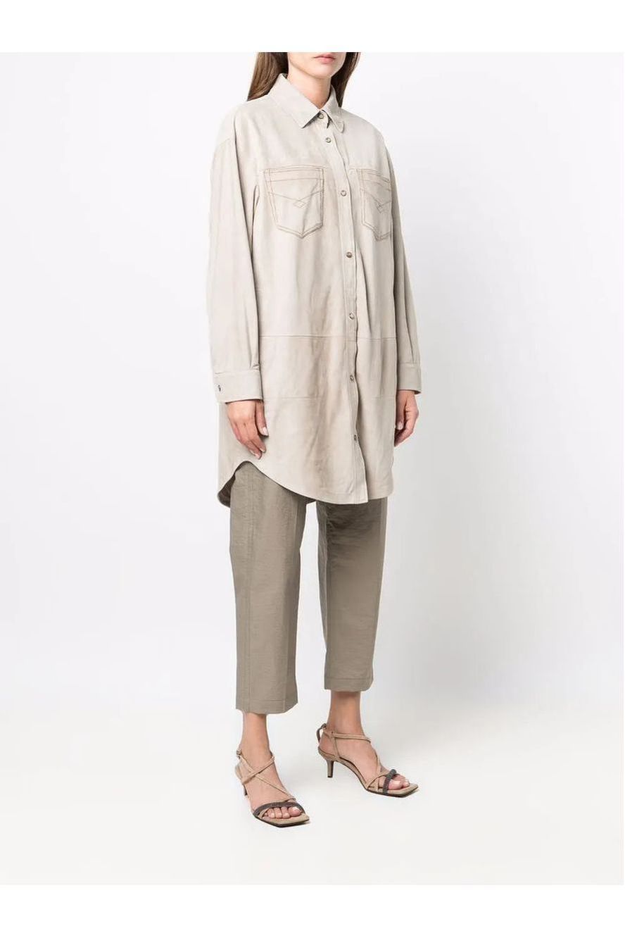 Brunello Cucinelli | Long Shirt Jacket